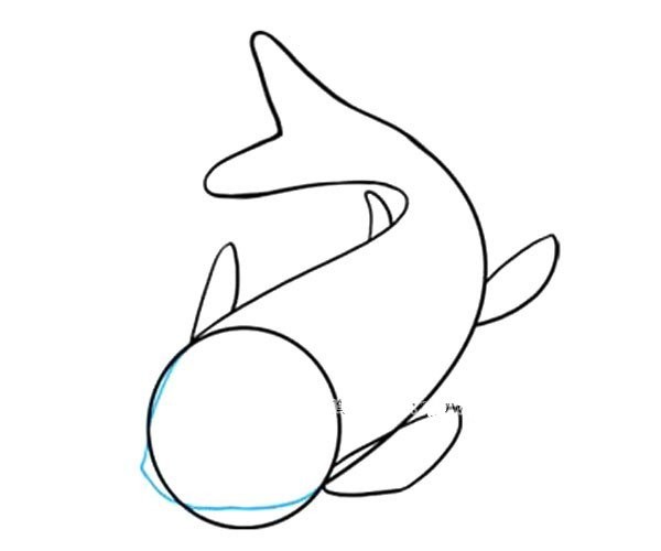 Beautiful koi simple strokes drawing tutorial