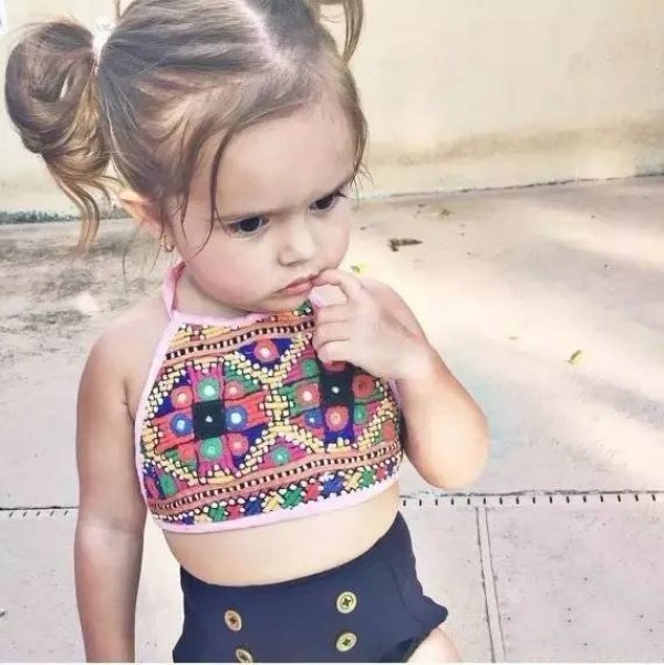 Such beautiful childrens clothing is actually made by mother!