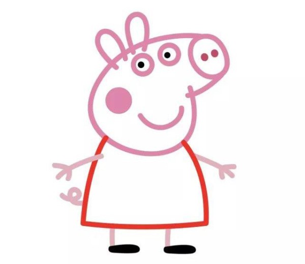 How to draw Peppa Pig and her family