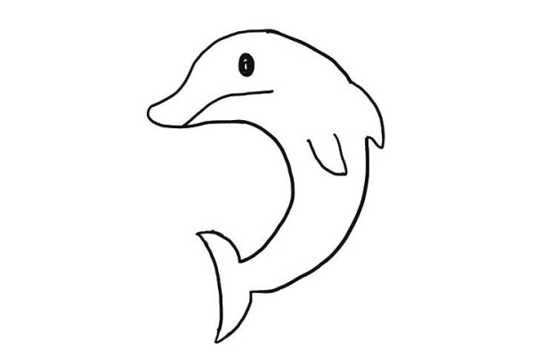 Cute whale simple drawing pictures