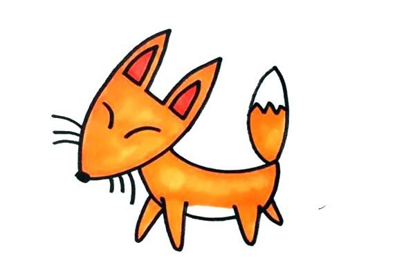 Learn to draw a cunning fox