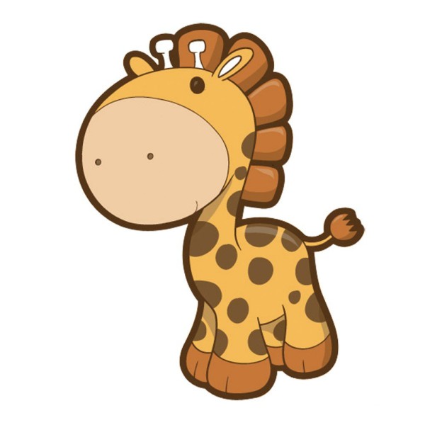 Cute giraffe simple drawing pictures