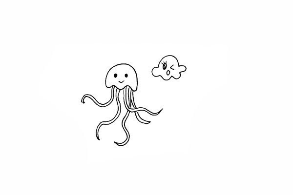 How to draw beautiful jellyfish