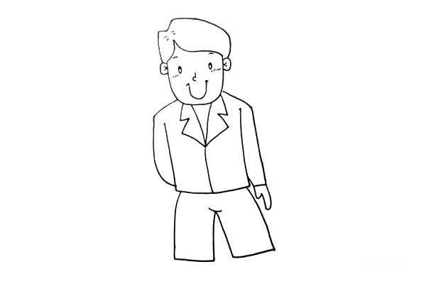 How to draw dad