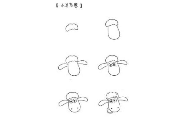 Shaun the Sheep simple drawing tutorial