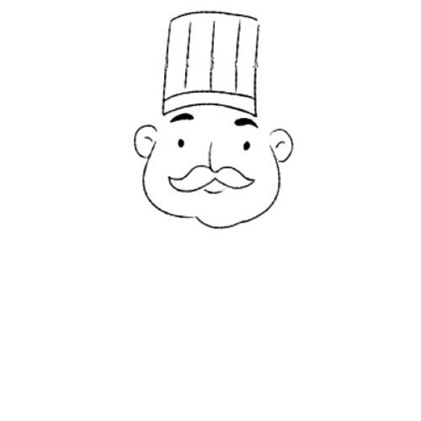 Chef simple drawing tutorial