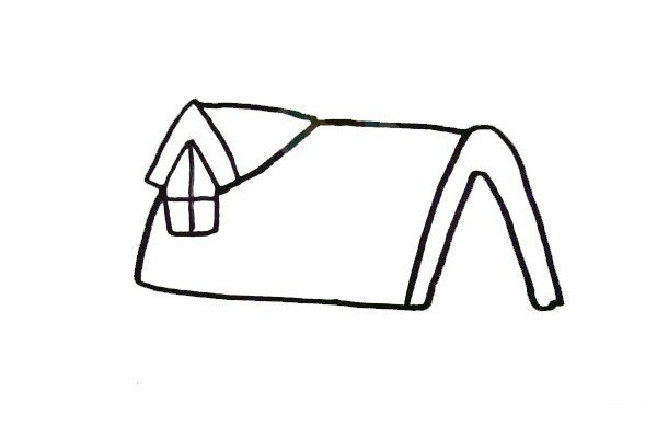 Draw the flying house in Up