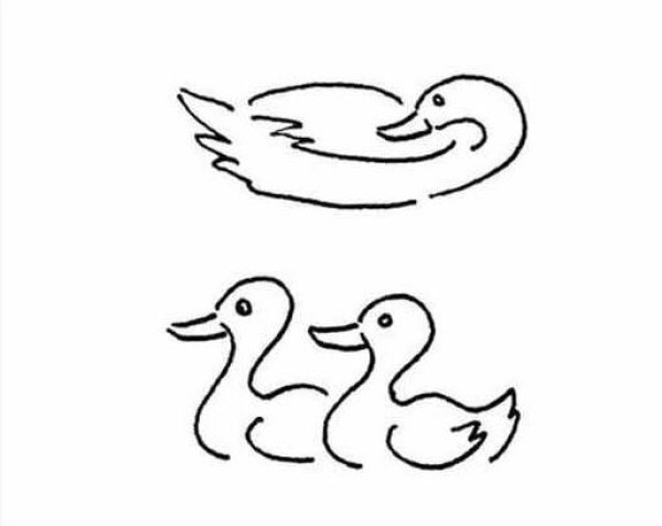 A Complete Collection of Simple Drawings of Ducks