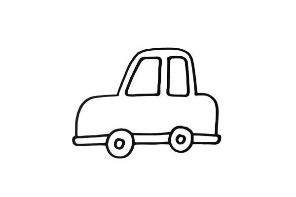 Simple car drawing