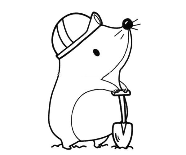 construction worker marmot