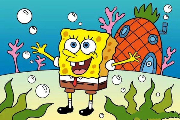 Cartoon drawing tutorial SpongeBob SquarePants