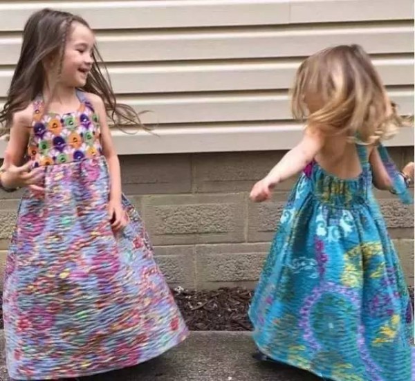 Such beautiful childrens clothing is actually made by mother!