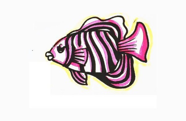 11 simple drawing pictures of ocean fish