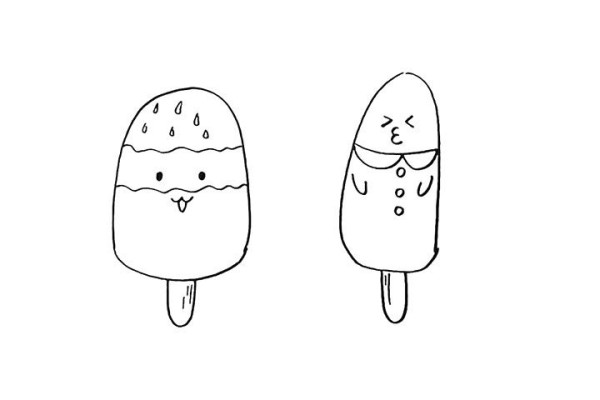 How to draw ice cream