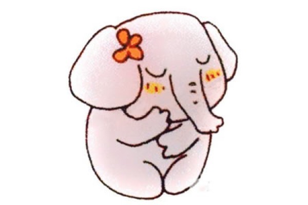 shy elephant