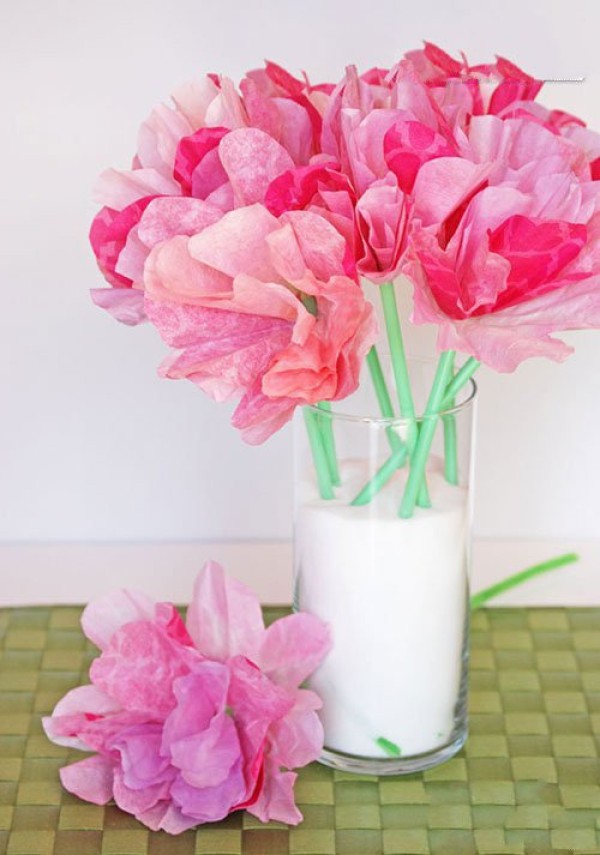 How to make cake paper flowers