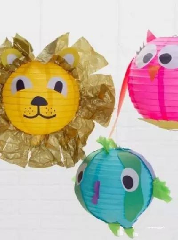 The second wave of Mid-Autumn Festival handicrafts - lanterns full of creativity! !