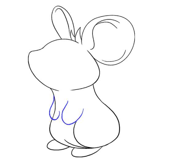 Teach you how to draw a cute little mouse