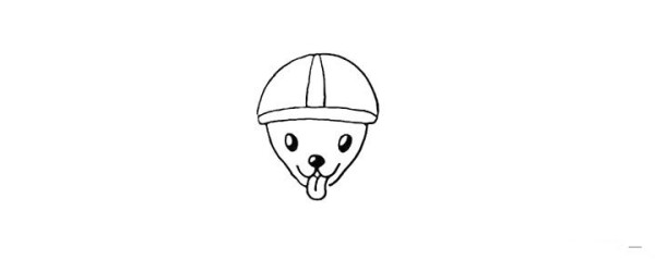 How to draw a puppy riding a motorcycle