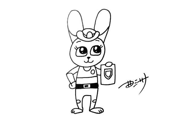 bunny police officer judy