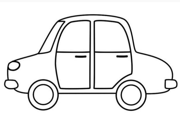 How to draw a cartoon car