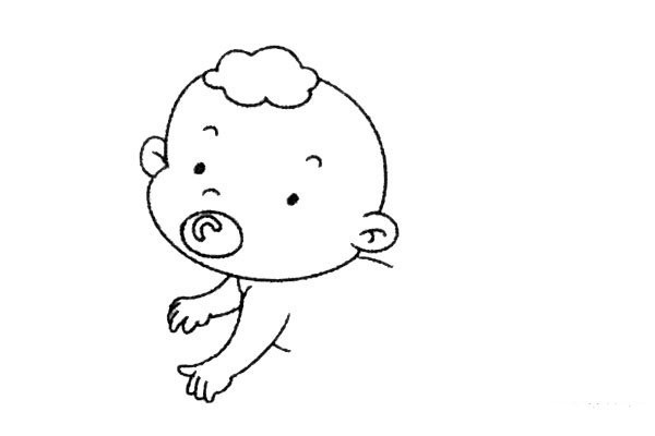 Cute baby simple drawing tutorial