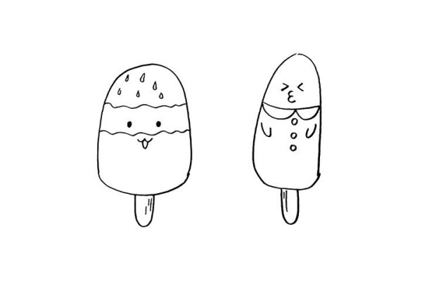 How to draw ice cream