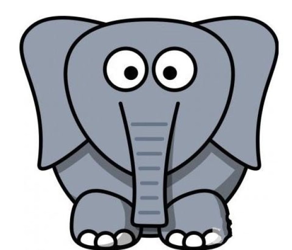 Childrens simple drawings of animals and elephants Childrens simple drawings of animal pictures