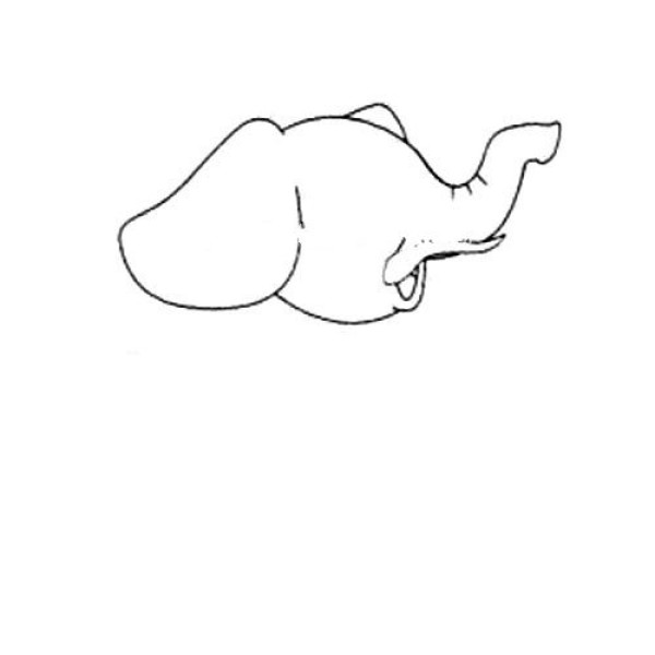 animal drawing methods elephant