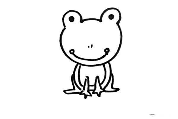 Learn to draw a frog