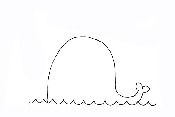 How to draw a whale