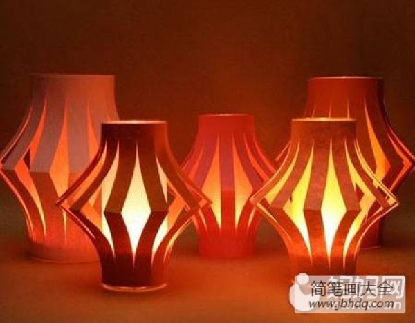 Mid-Autumn Festival DIY lanterns, easy to complete the manual tasks assigned by the teacher