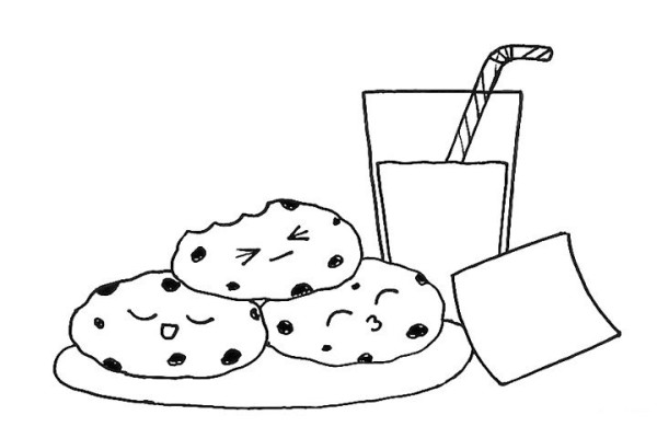 How to draw a cute nutritious breakfast