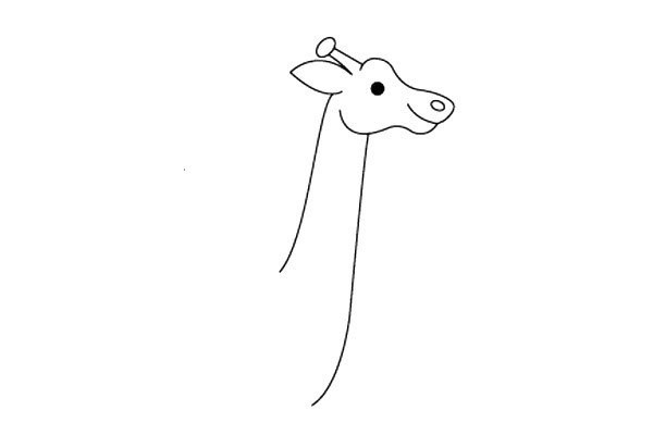 How to draw a giraffe in simple strokes