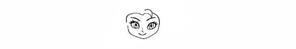 How to draw Princess Elsa