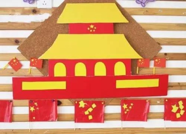 100 points! This is the most creative “National Day handicraft”~