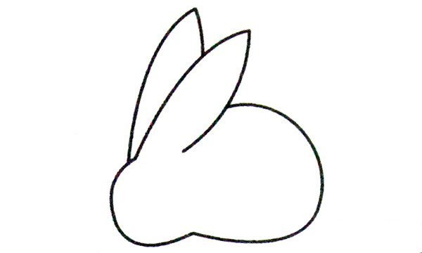 Rabbit simple drawing examples and steps