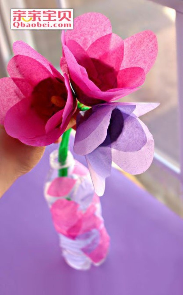 Mothers Day three-dimensional flowers handmade