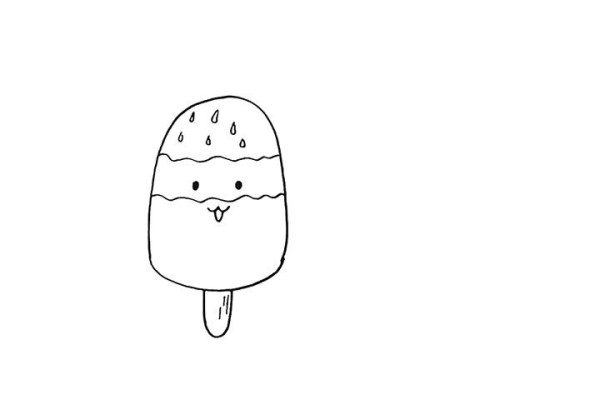 How to draw ice cream