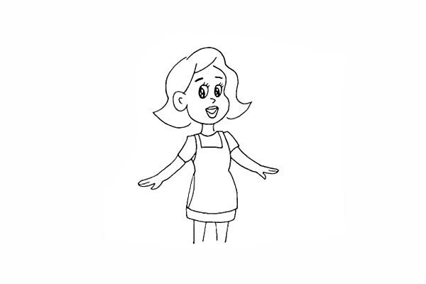 How to draw mother