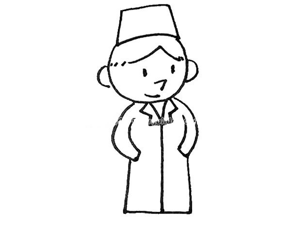 Learn to draw a doctor step by step