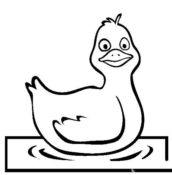 How to draw a duck in simple strokes How to draw a duck in simple strokes