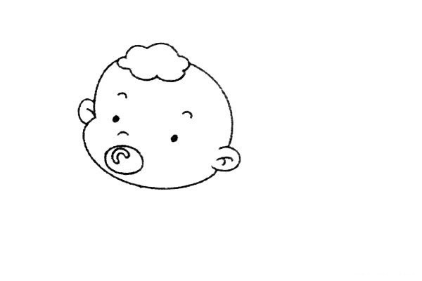 Cute baby simple drawing tutorial