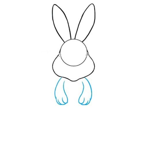 How to Draw the Easter Bunny