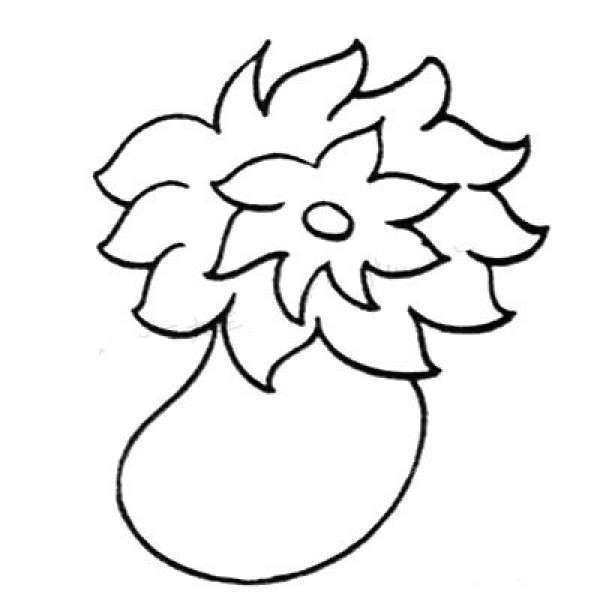 Simple Drawing for Intermediate Level Sea Anemone