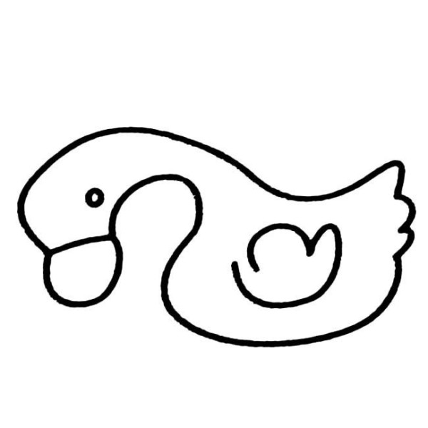 Complete collection of childrens simple drawings Simple duck drawings