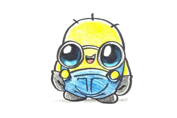 Minion Big Eyed Cute Bob