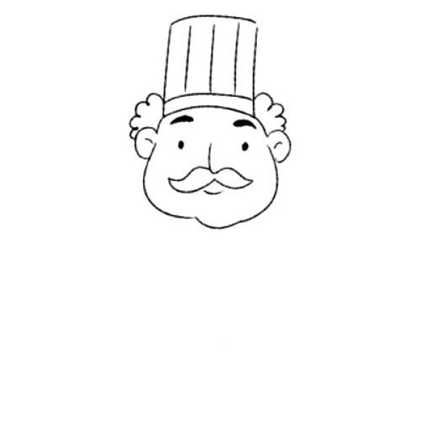 Chef simple drawing tutorial