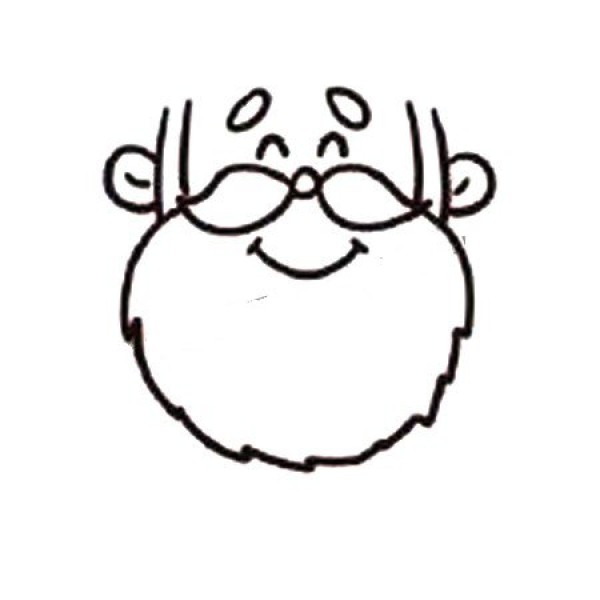 A complete collection of drawing methods of Santa Claus