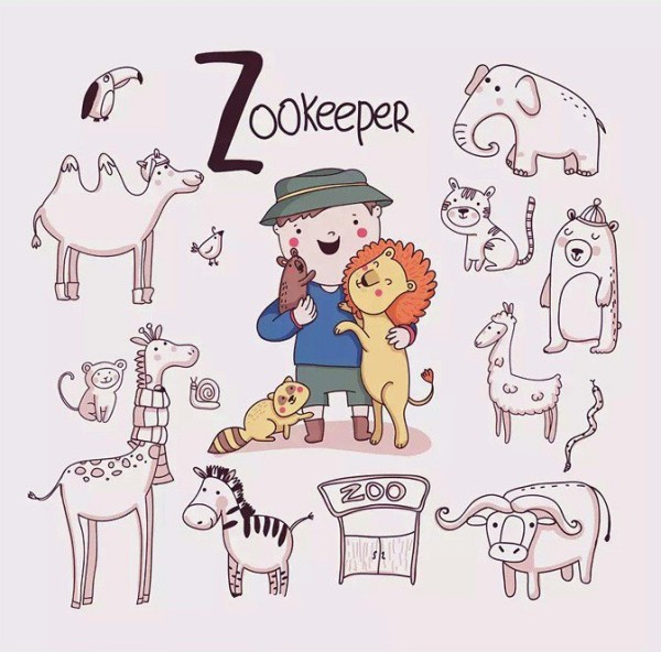 Zookeeper simple drawing